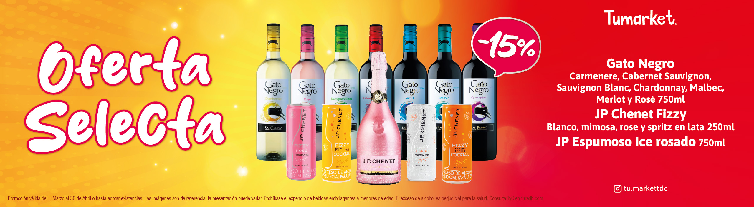 Tumarket promocion licores